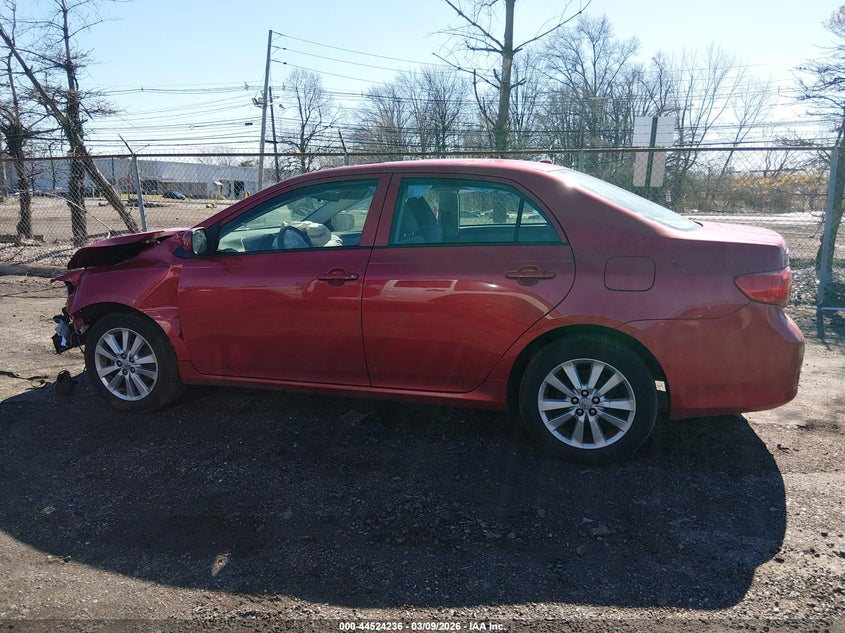 2009 TOYOTA COROLLA SEDAN 1.8L I-4 DOHC, VVT, 132HP