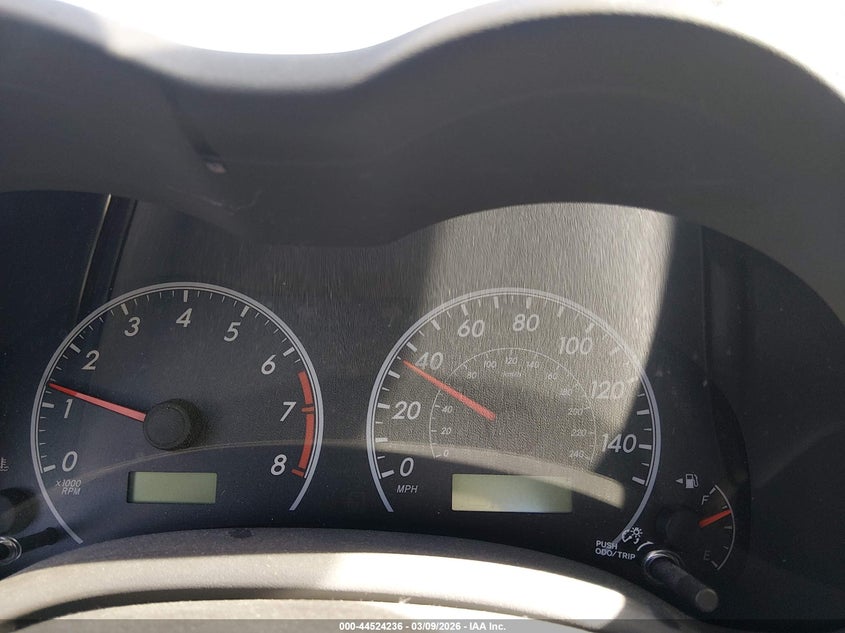 2009 TOYOTA COROLLA SEDAN 1.8L I-4 DOHC, VVT, 132HP