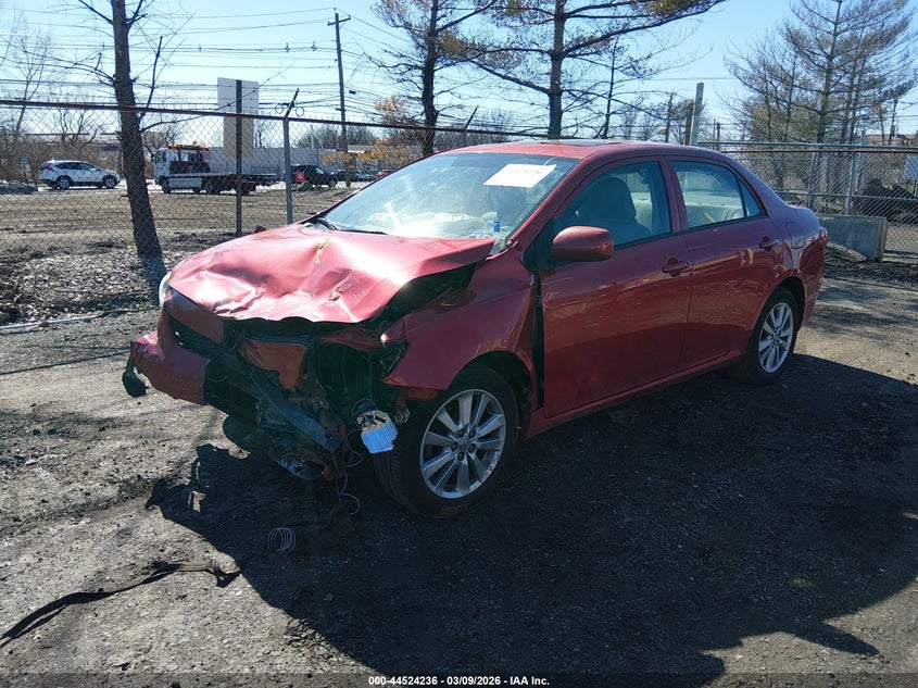 2009 TOYOTA COROLLA — zdjęcie 2