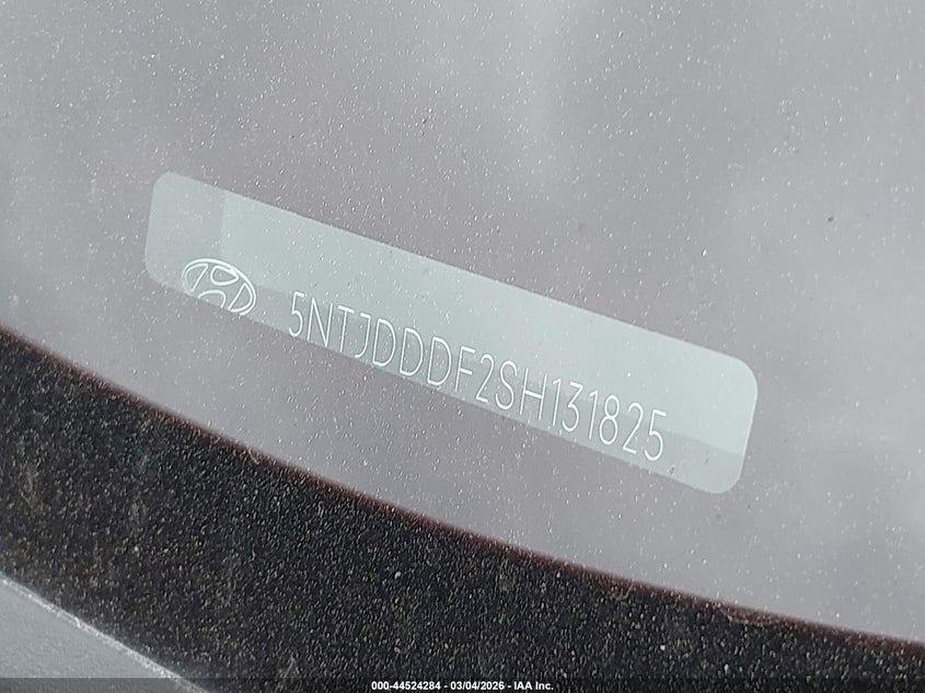 2025 Hyundai Santa Cruz Xrt VIN: 5NTJDDDF2SH131825 Lot: 44524284