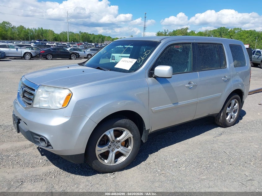 Vin: 5fnyf4h72eb035450, lot: 45021091, honda pilot ex-l 20142