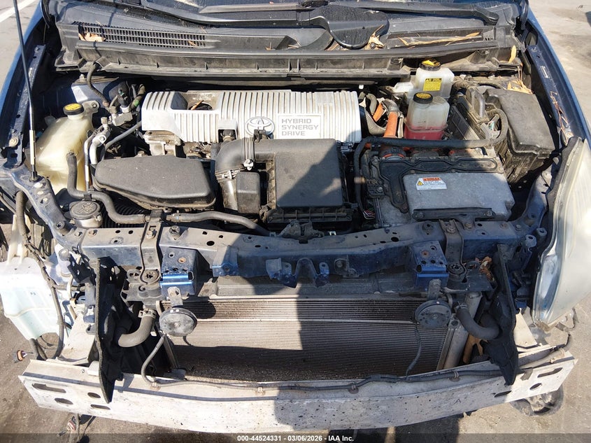 2010 TOYOTA PRIUS HATCHBACK 1.8L I-4 DOHC, VVT, 98HP