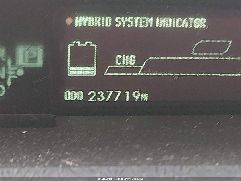 2010 TOYOTA PRIUS HATCHBACK 1.8L I-4 DOHC, VVT, 98HP