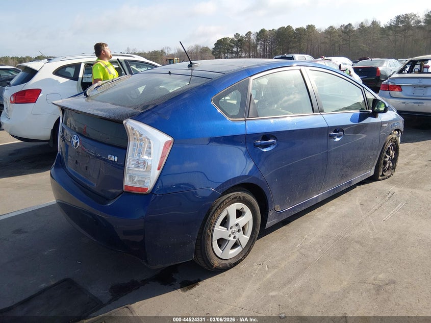 2010 TOYOTA PRIUS HATCHBACK 1.8L I-4 DOHC, VVT, 98HP