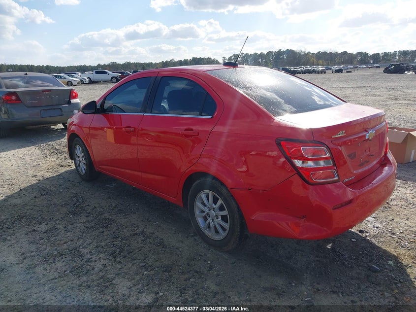 2017 Chevrolet Sonic Lt Auto