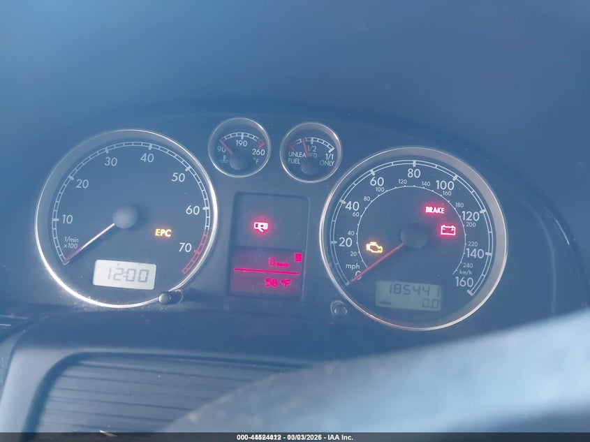 2002 Volkswagen Passat Gls VIN: WVWVD63B82E145464 Lot: 44524412