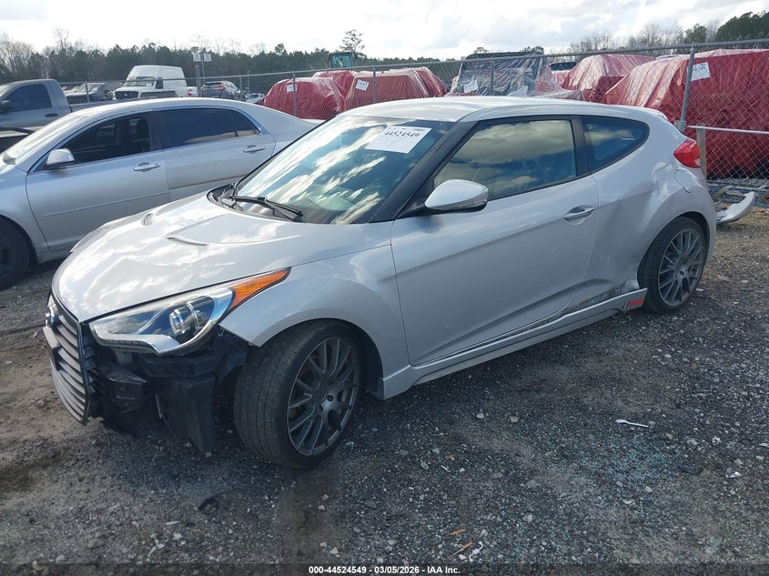 2014 Hyundai Veloster Turbo W/Blue