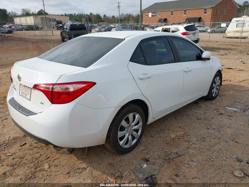 2018 Toyota Corolla Le