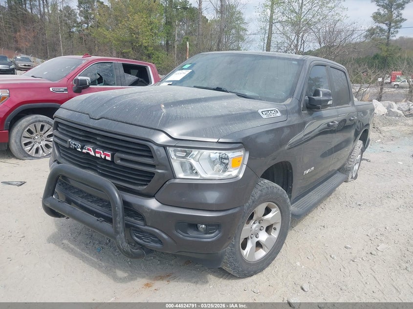 Vin: 1c6rreft2kn706055, lot: 45021584, ram 1500 big horn/lone star 20192