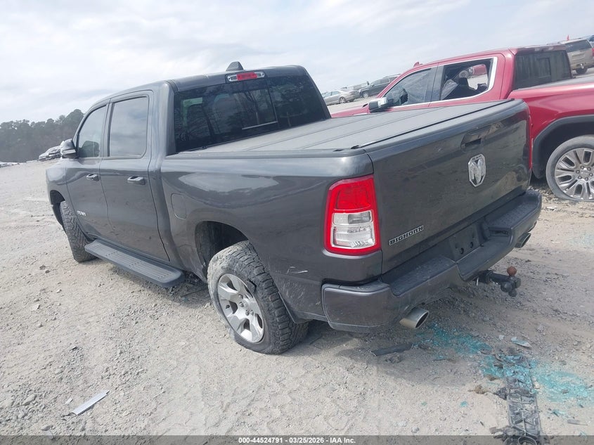 Vin: 1c6rreft2kn706055, lot: 45021584, ram 1500 big horn/lone star 20193