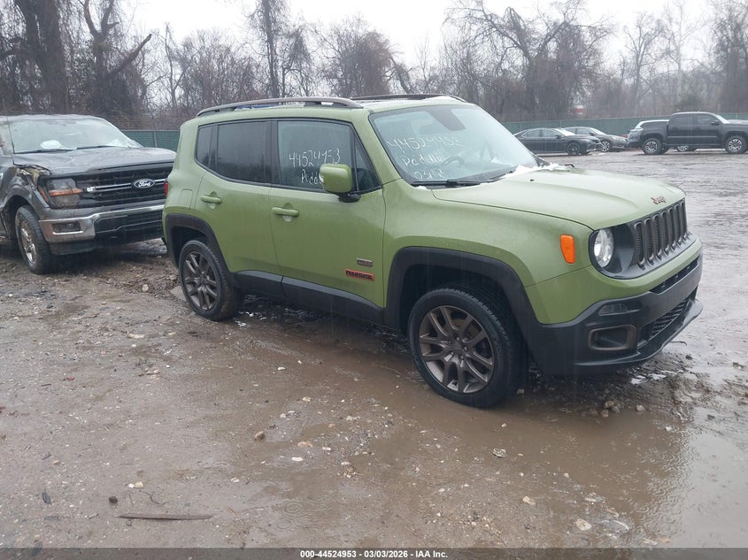 2016 Jeep Renegade 75Th Anniversary