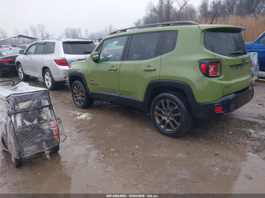 2016 Jeep Renegade 75Th Anniversary