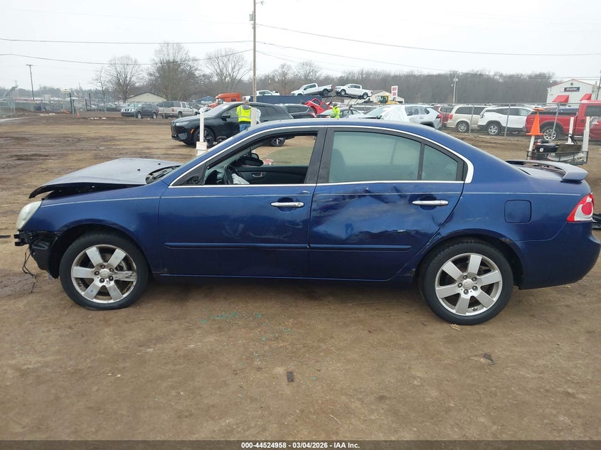 2008 Kia Optima Ex V6 VIN: KNAGE124685171143 Lot: 44524958