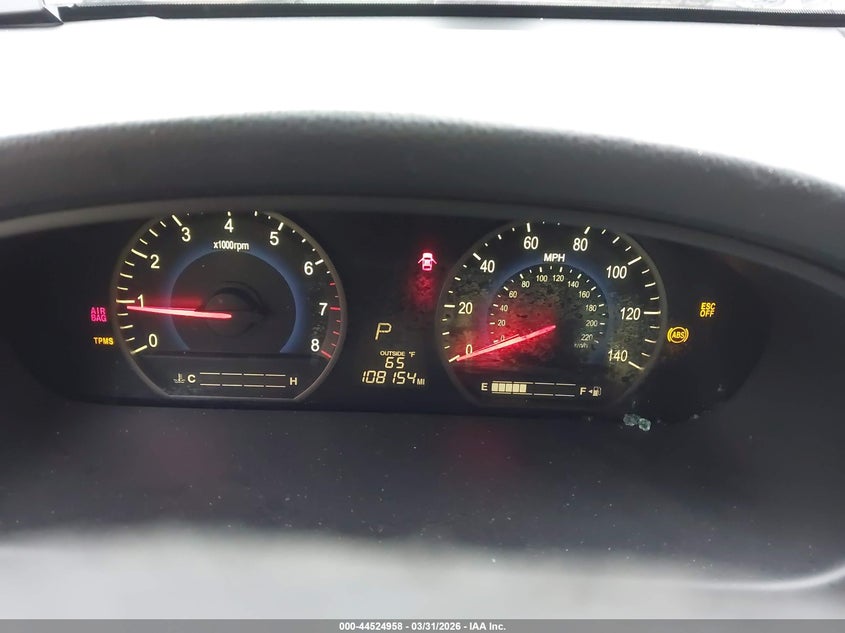 2008 Kia Optima Ex V6 VIN: KNAGE124685171143 Lot: 44524958