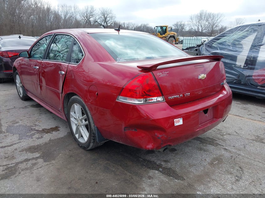 Vin: 2g1wc5e38d1169641, lot: 45021890, chevrolet impala ltz 20133