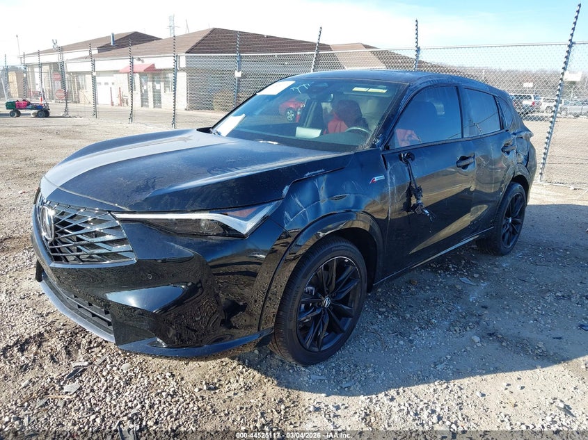 Vin: 3hdsa2h75sm715728, lot: 45021908, acura adx a-spec with advance 20252