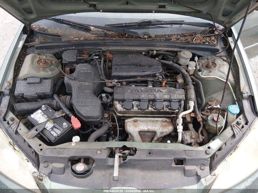 2004 Honda Civic Lx VIN: 2HGES15524H604226 Lot: 44525120