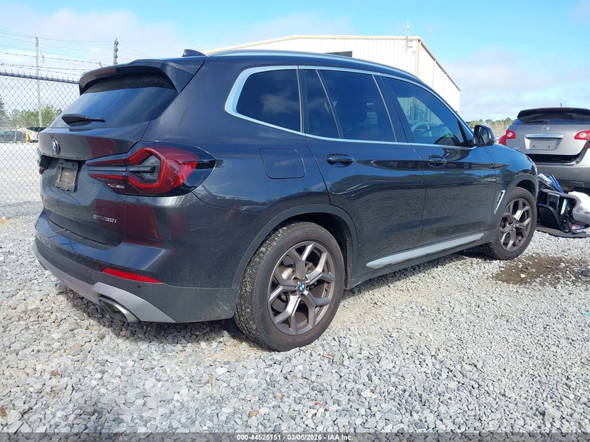 2022 BMW X3 Sdrive30I