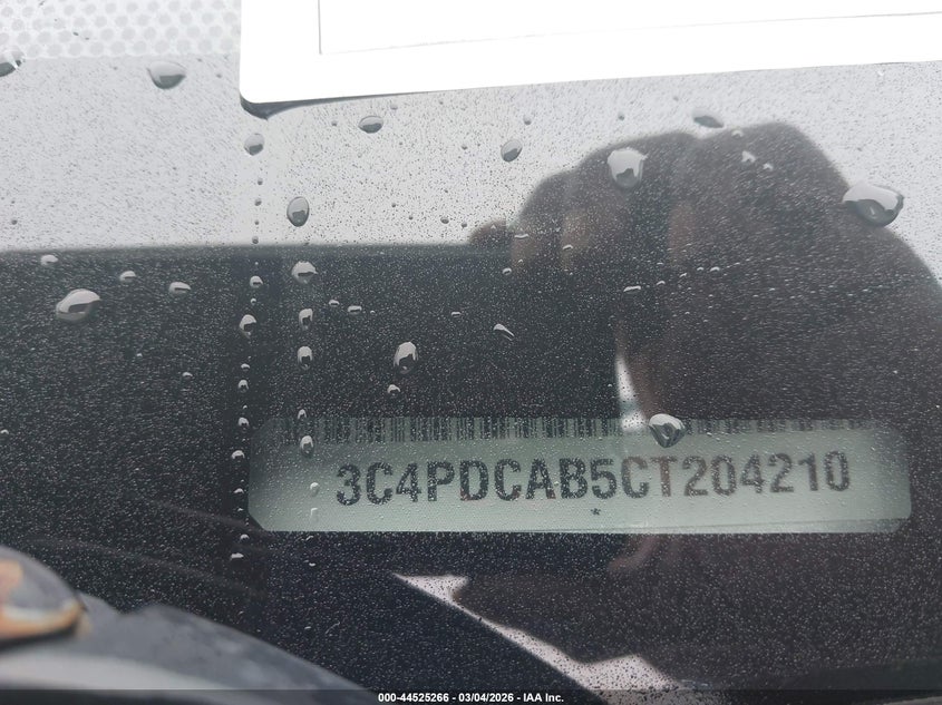 3C4PDCAB5CT204210 2012 Dodge Journey 2.4 Se/Avp silver