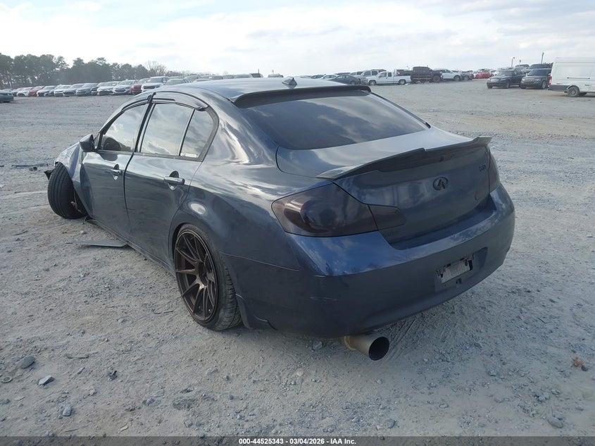 2009 Infiniti G37 Journey