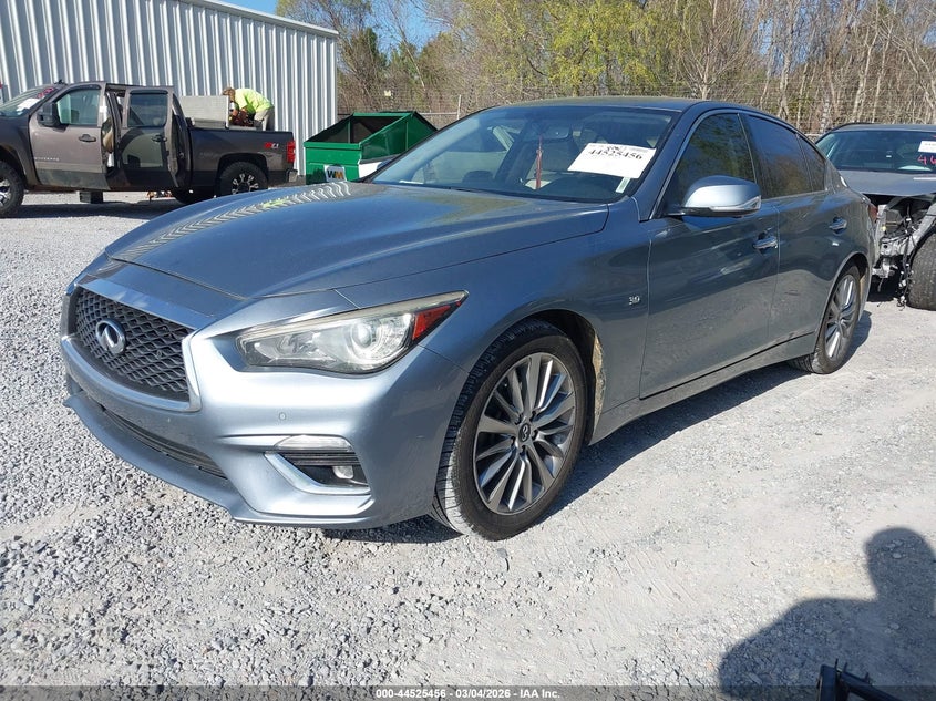2018 Infiniti Q50 3.0t Luxe JN1EV7AP0JM590645 photo 1