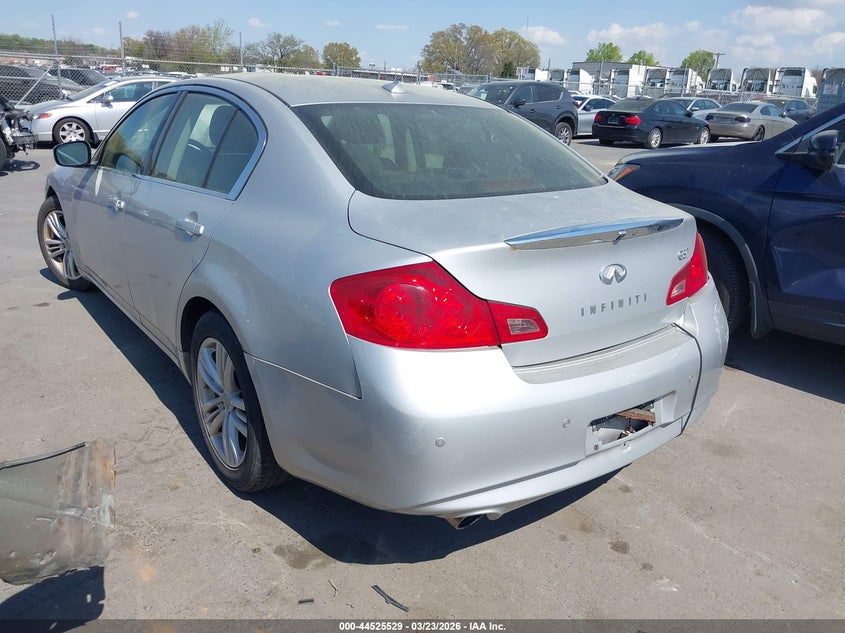 2012 Infiniti G37 Journey