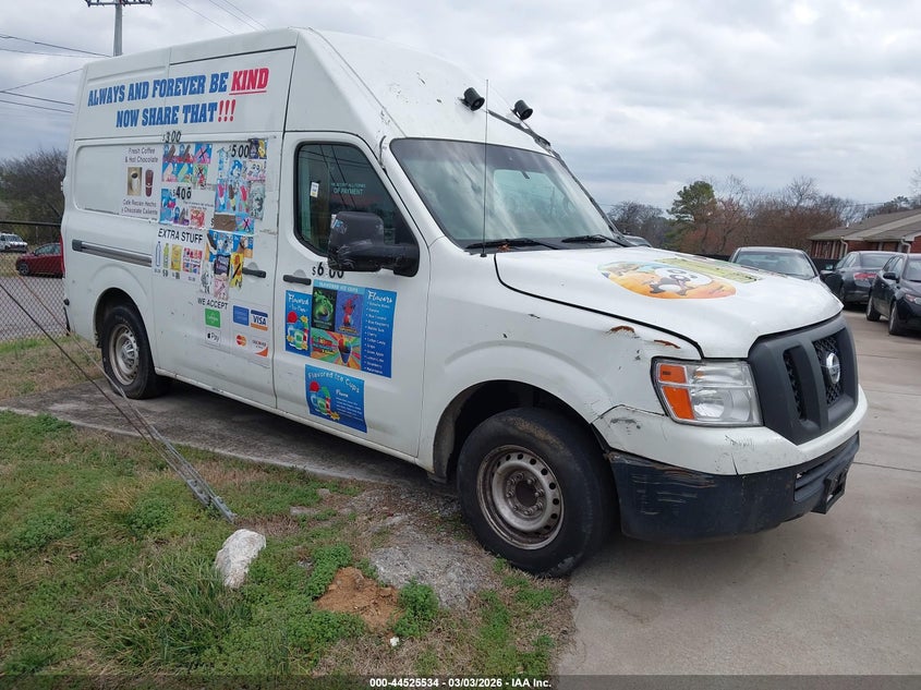 2014 Nissan Nv Cargo Nv2500 Hd S V6