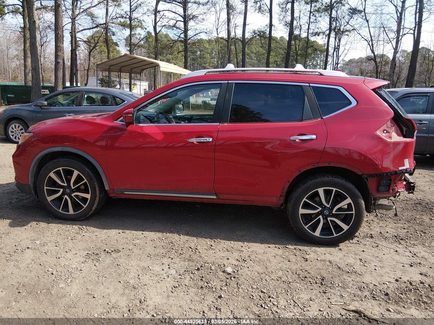 2017 Nissan Rogue Sl VIN: JN8AT2MV4HW284243 Lot: 44525635