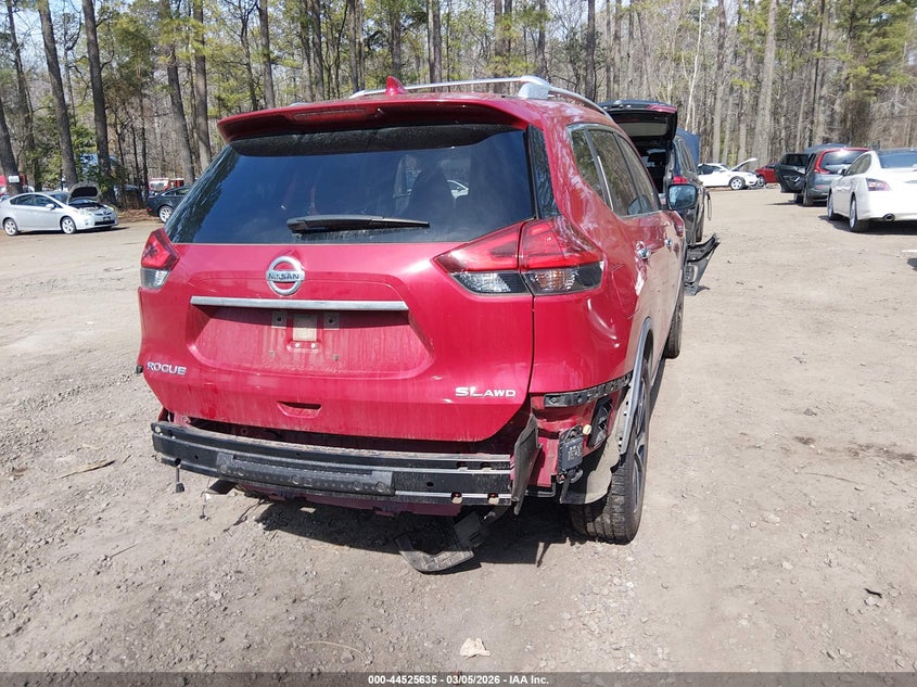 2017 Nissan Rogue Sl VIN: JN8AT2MV4HW284243 Lot: 44525635