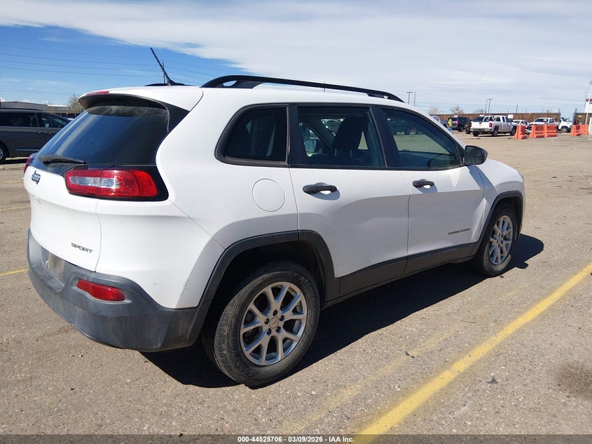 2016 Jeep Cherokee Sport