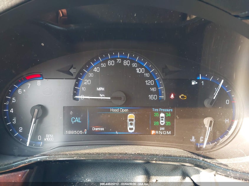 CADILLAC CTS 2014 VIN 1G6AX5S35E0190666