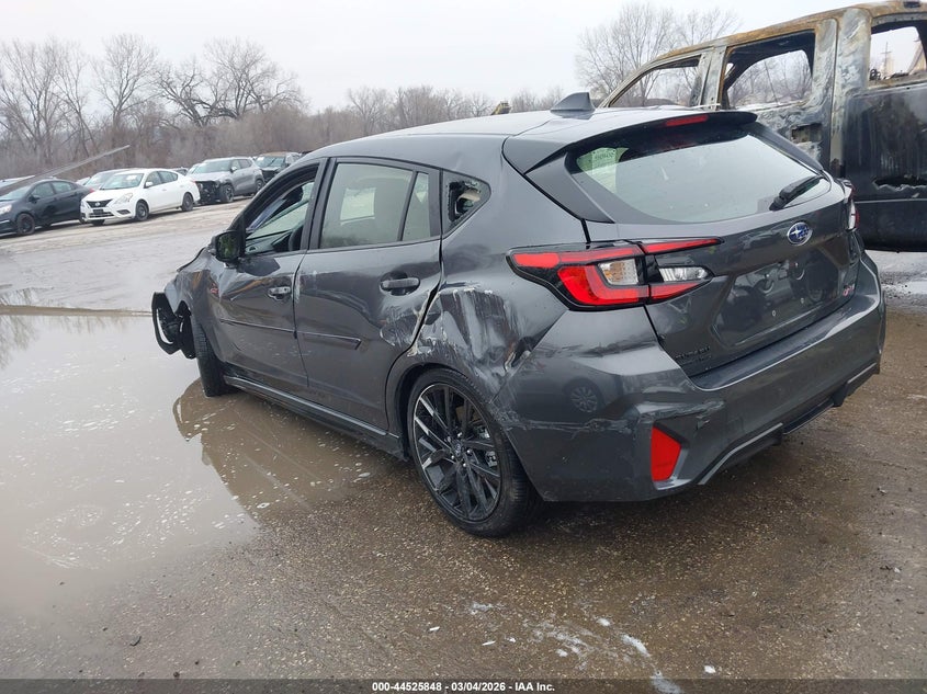 Vin: jf1guhhc2t8215956, lot: 45022639, subaru impreza rs 20263