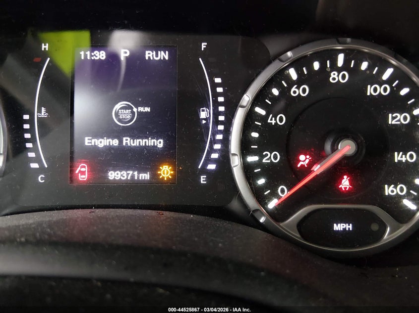 2018 Jeep Renegade Altitude Fwd VIN: ZACCJABB5JPJ50466 Lot: 44525867