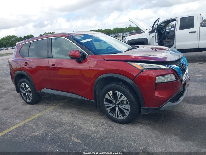 VIN 5N1AT3BB4MC797283 2021 NISSAN ROGUE SV INTELLIGENT AWD