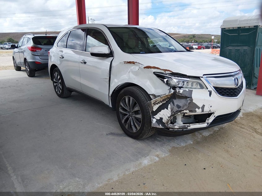 2015 Acura Mdx Technology Package