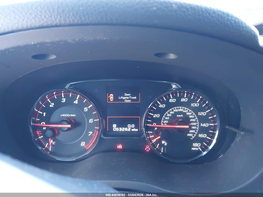 2020 Subaru Wrx Premium VIN: JF1VA1B63L9803529 Lot: 44526162