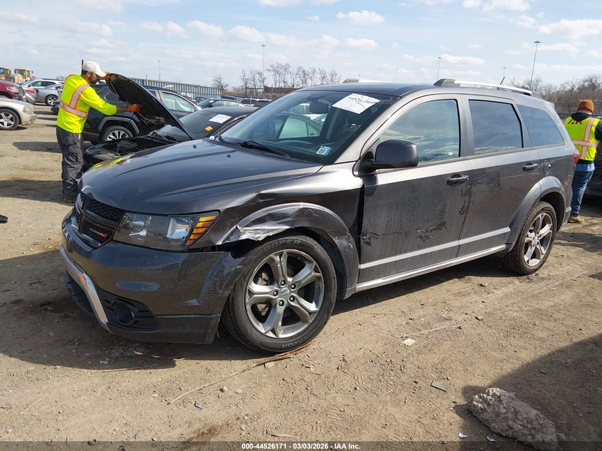 Vin: 3c4pddgg6gt217711, lot: 45022962, dodge journey crossroad plus 20162