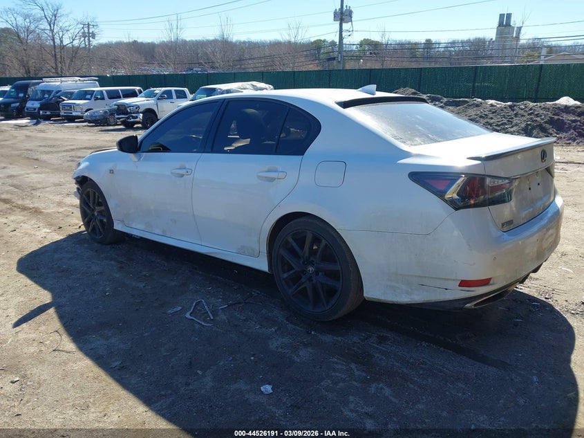 Vin: jthcz1bl0ha004912, lot: 45022982, lexus gs 350 f sport 20173