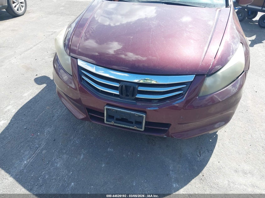 2012 Honda Accord 2.4 2.4 Lx brown Lot 111044526192 Vin 1HGCP2F34CA231389