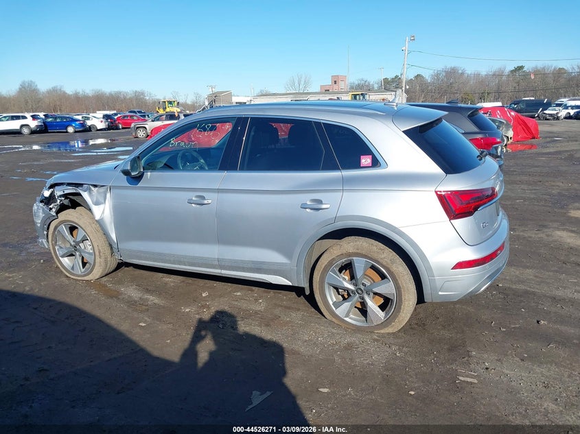 2024 Audi Q5 Premium Plus 40 Tfsi Quattro S Tronic VIN: WA1BBAFY3R2049792 Lot: 44526271