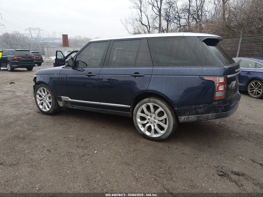 2016 Land Rover Range Rover 3.0L V6 Supercharged Hse