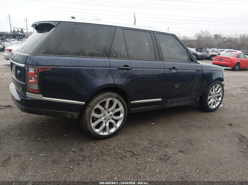 2016 Land Rover Range Rover 3.0L V6 Supercharged Hse