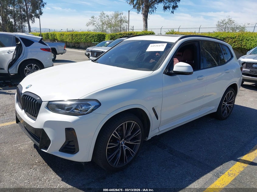 2022 BMW X3 Sdrive30I