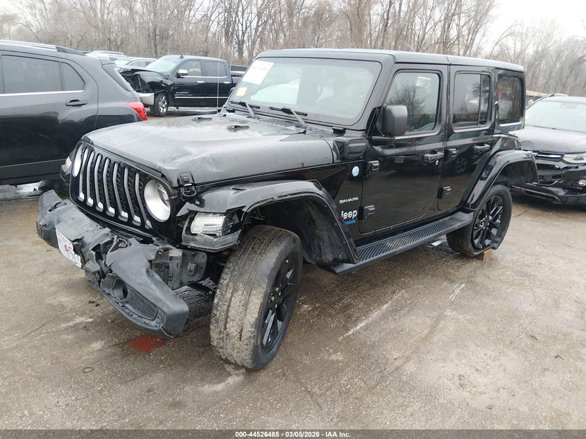 2021 Jeep Wrangler 4Xe Unlimited Sahara 4X4