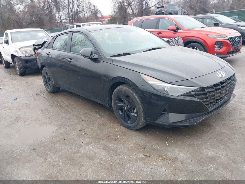 2023 Hyundai Elantra Hybrid Blue