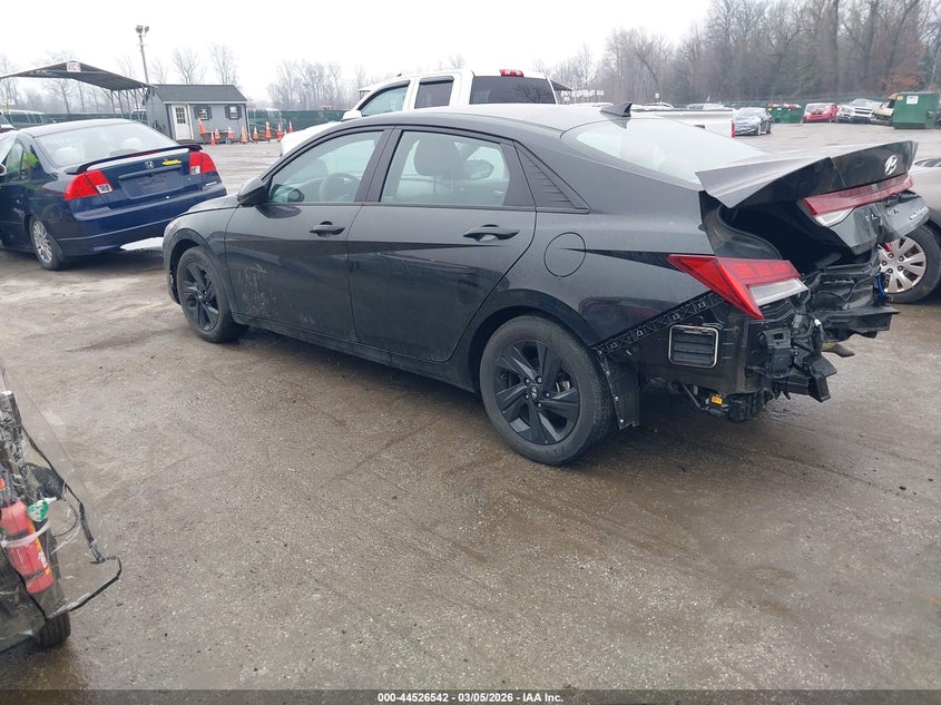 2023 Hyundai Elantra Hybrid Blue