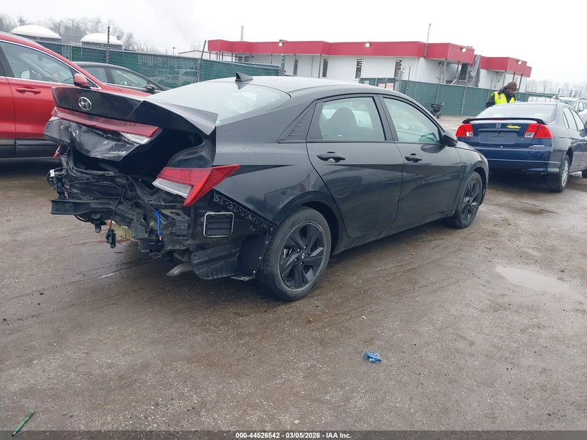 2023 Hyundai Elantra Hybrid Blue