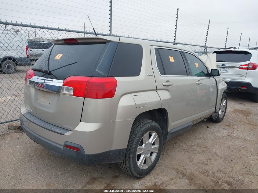 2011 Gmc Terrain 2.4 Sle-1 beige Lot 111044526599 Vin 2CTALMEC7B6477528