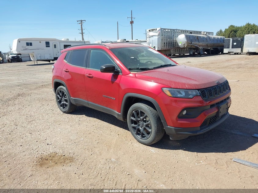 Vin: 3c4njdbn6st569086, lot: 45023559, jeep compass latitude 4x4 2025 img_1