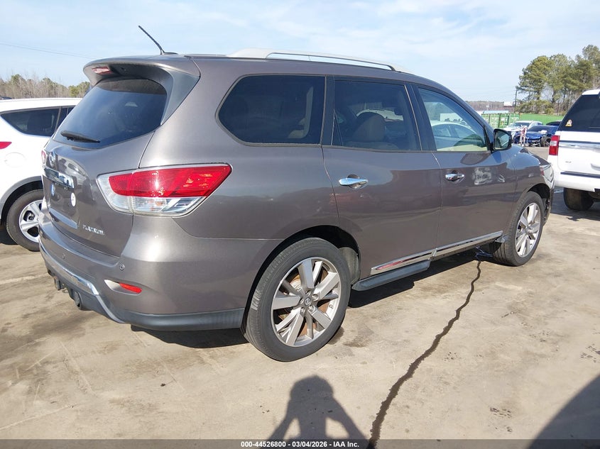 2014 NISSAN PATHFINDER SPORT UTILITY VEHICLE 3.5L V-6 DOHC, VVT, 260HP